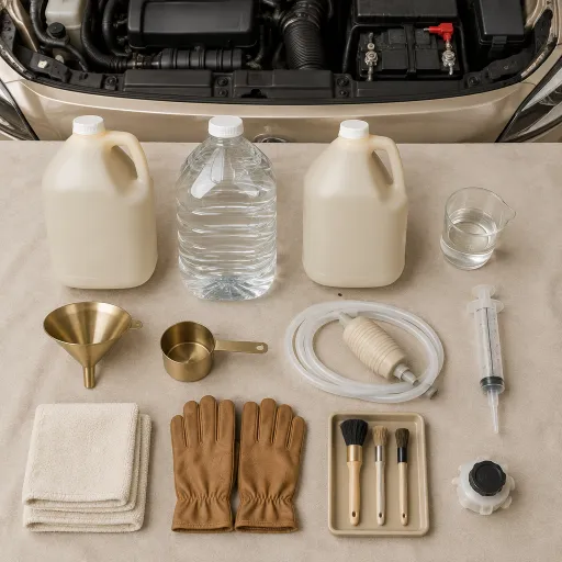 Why bulk distilled water matters for meticulous luxury car maintenance