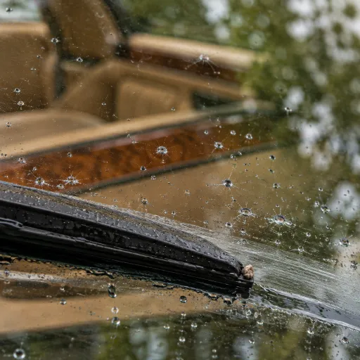 How a pitted windshield quietly destroys the luxury driving experience