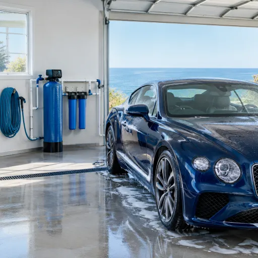 Why a refined car wash water softener system belongs in every luxury garage