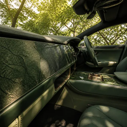 Soft-touch lacquer: elevating haptic luxury in bespoke car interiors