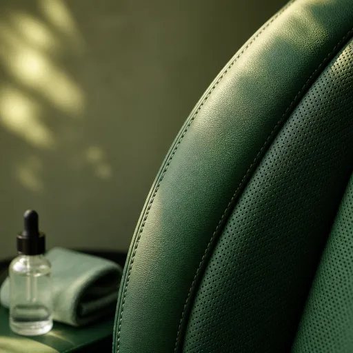 How a clear leather sealer elevates and protects luxury car interiors