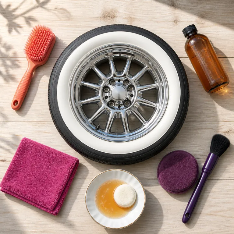 The refined guide to white wall tire care for luxury cars