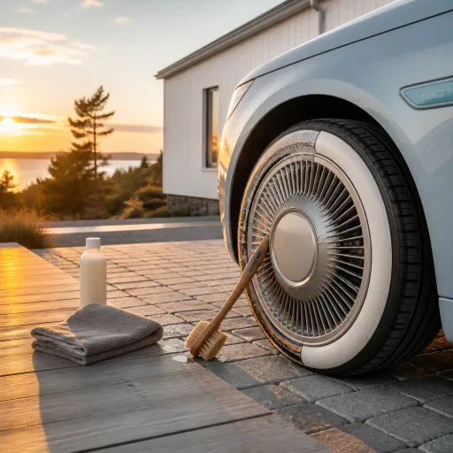 The refined guide to white wall cleaner for luxury car tires