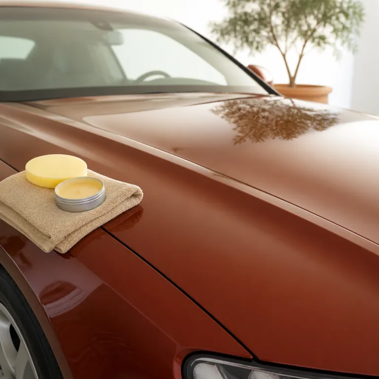 Carnauba auto care for a deep warm gloss on luxury paintwork