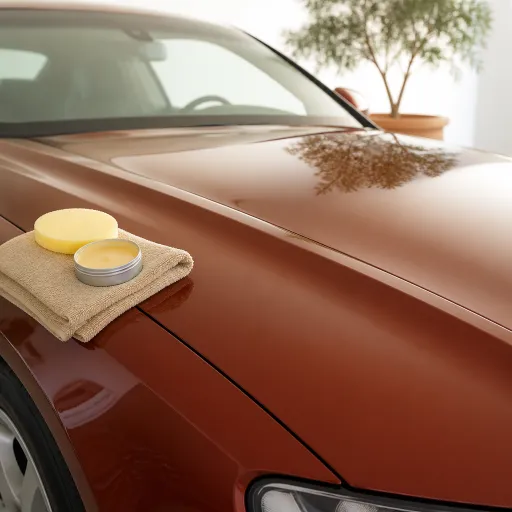 Carnauba auto care for a deep warm gloss on luxury paintwork
